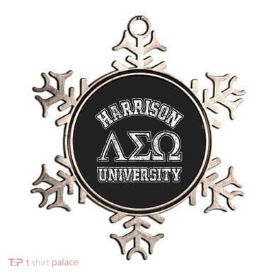 Old School Fraternity Comedy Property Harrison University Ornament