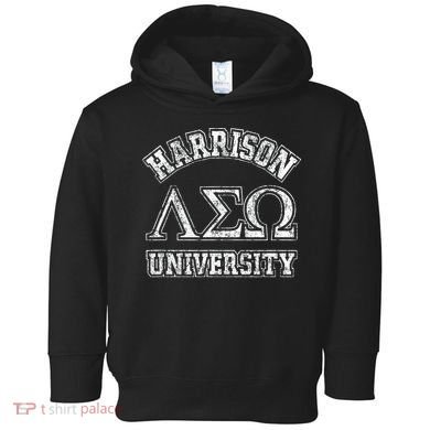 Old School Fraternity Comedy Property Harrison University Toddler Hoodie