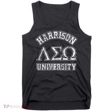 Old School Fraternity Comedy Property Harrison University Tank Top