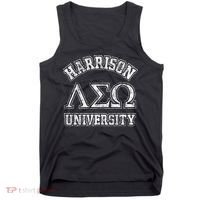 Old School Fraternity Comedy Property Harrison University Tank Top thumb 0