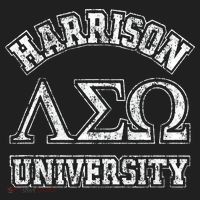 Old School Fraternity Comedy Property Harrison University Golf Towel thumb 3