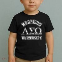 Old School Fraternity Comedy Property Harrison University Toddler T-Shirt thumb 2