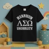 Old School Fraternity Comedy Property Harrison University Toddler T-Shirt thumb 3