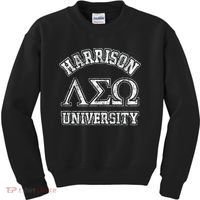 Old School Fraternity Comedy Property Harrison University Kids Sweatshirt thumb 0