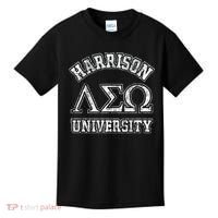 Old School Fraternity Comedy Property Harrison University Kids T-Shirt thumb 0