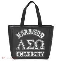 Old School Fraternity Comedy Property Harrison University Tote Bag thumb 0
