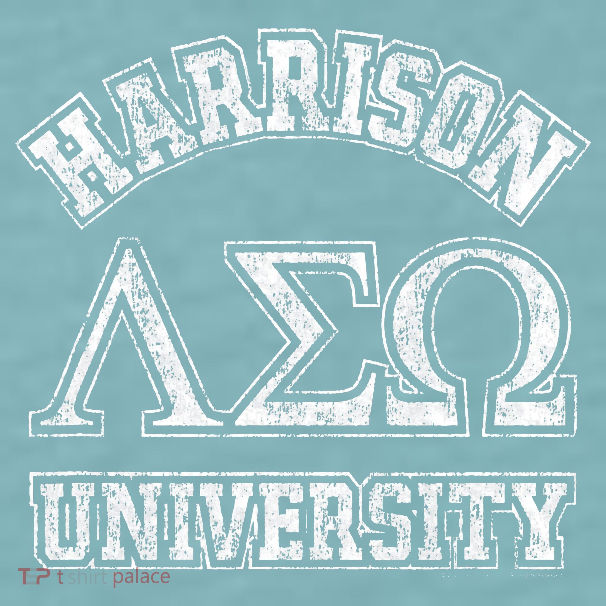 Old School Fraternity Comedy Property Harrison University Sueded Cloud Jersey T-Shirt