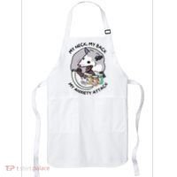 Opossum Screaming Funny My Neck My Back My Anxiety Attack Apron thumb 0