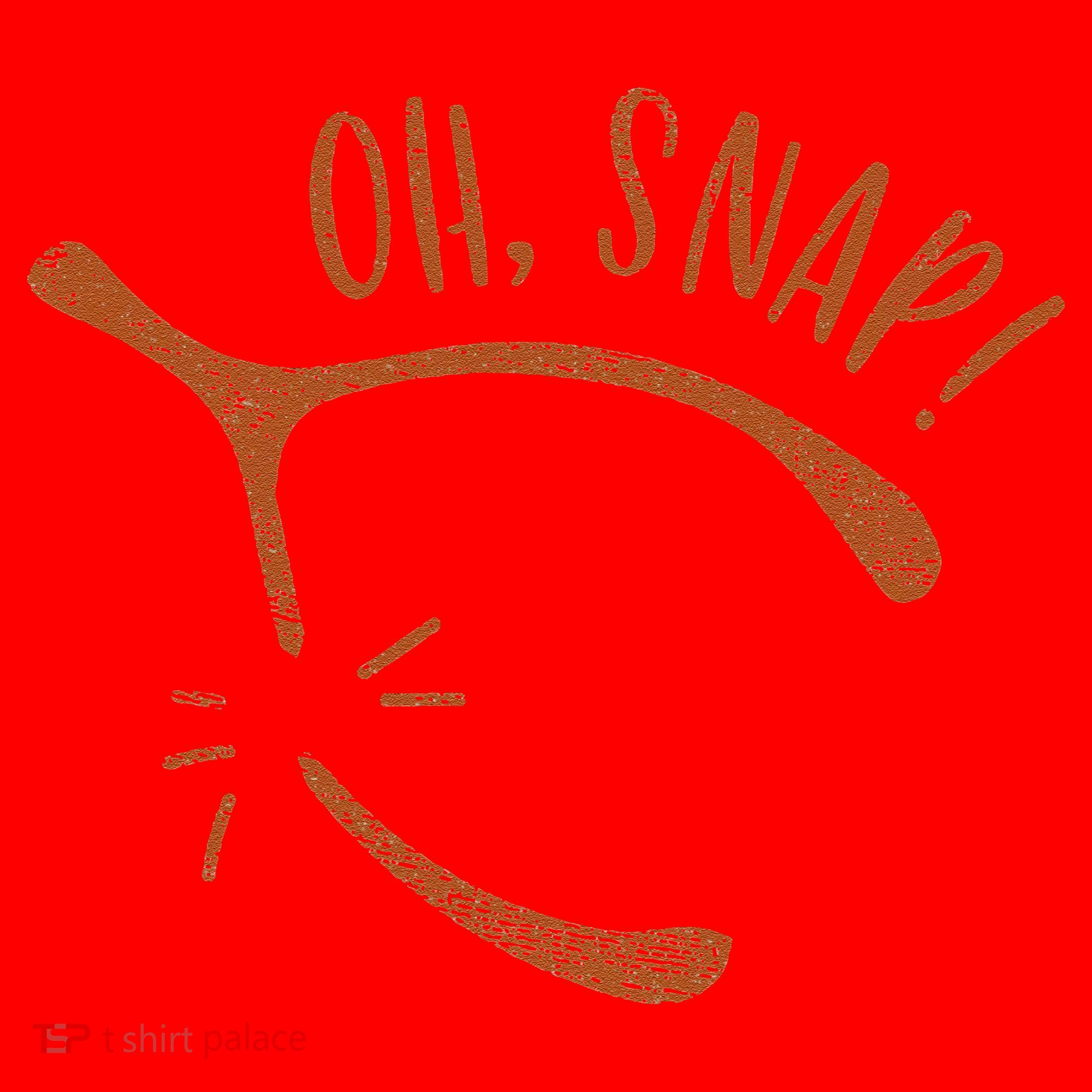 Oh Snap! Funny Turkey Day Print Wishbone Happy Thanksgiving Santa Hat