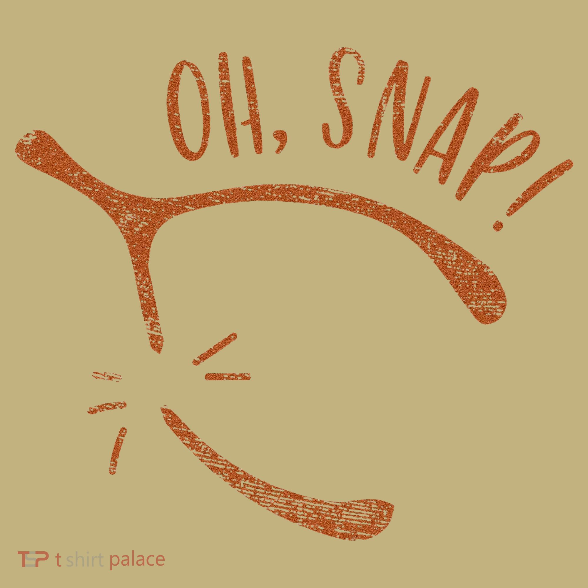 Oh Snap! Funny Turkey Day Print Wishbone Happy Thanksgiving Sweatshirt