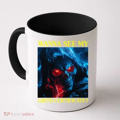 Oddly Specific Funny Girth Certificate Coffee Mug