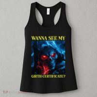 Oddly Specific Funny Girth Certificate Women's Tank Top thumb 3