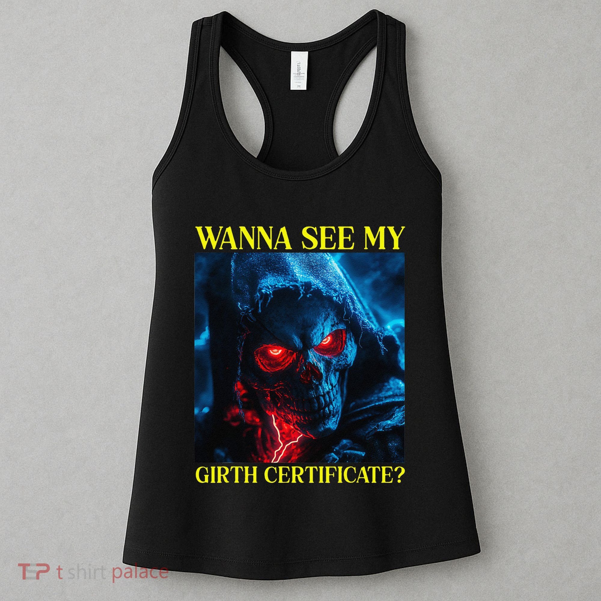 Oddly Specific Funny Girth Certificate Women's Tank Top