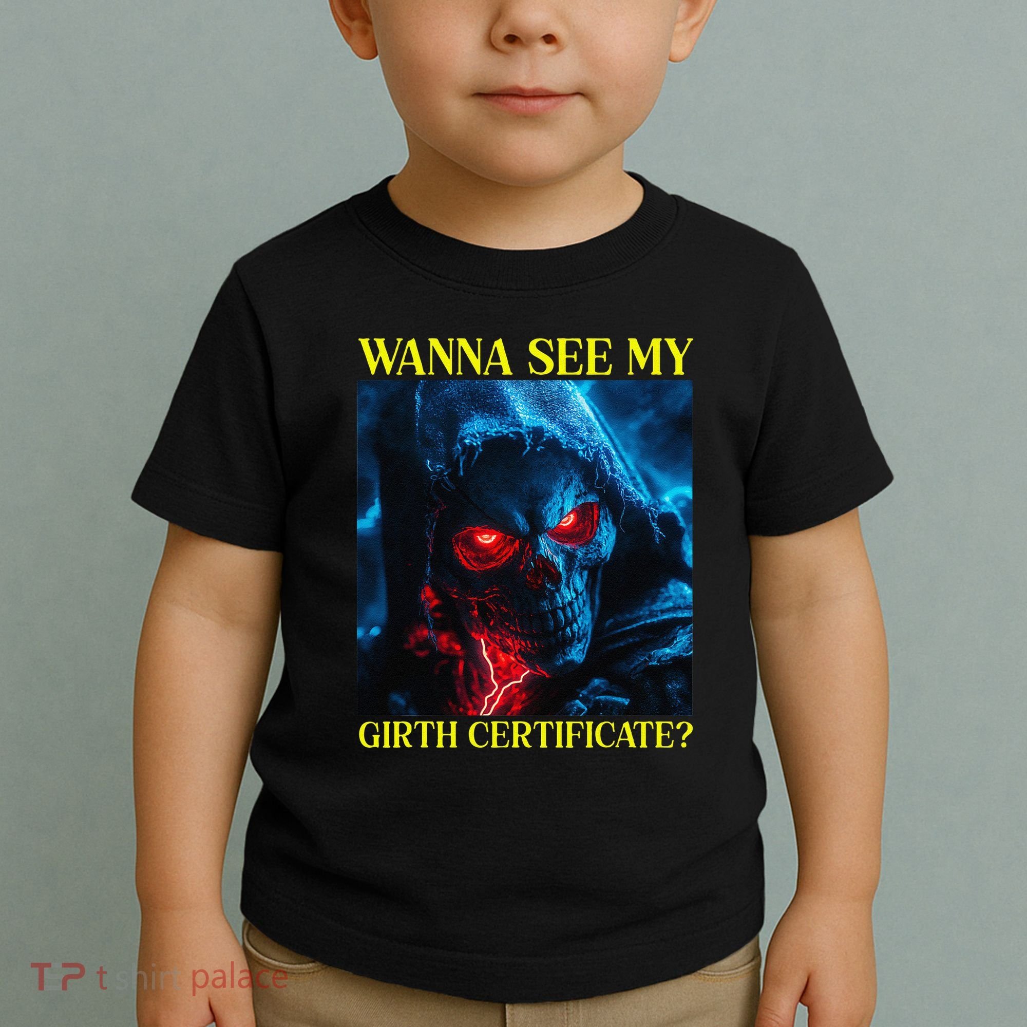 Oddly Specific Funny Girth Certificate Toddler T-Shirt