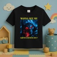 Oddly Specific Funny Girth Certificate Toddler T-Shirt thumb 3