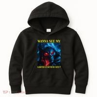 Oddly Specific Funny Girth Certificate Kids Hoodie thumb 0