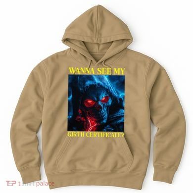Oddly Specific Funny Girth Certificate Hoodie