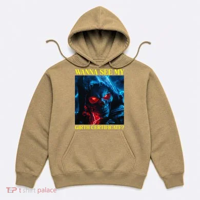 Oddly Specific Funny Girth Certificate Hoodie