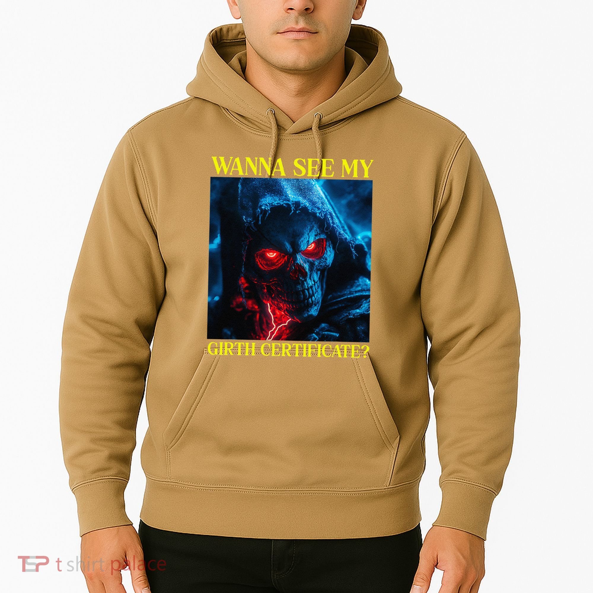 Oddly Specific Funny Girth Certificate Hoodie