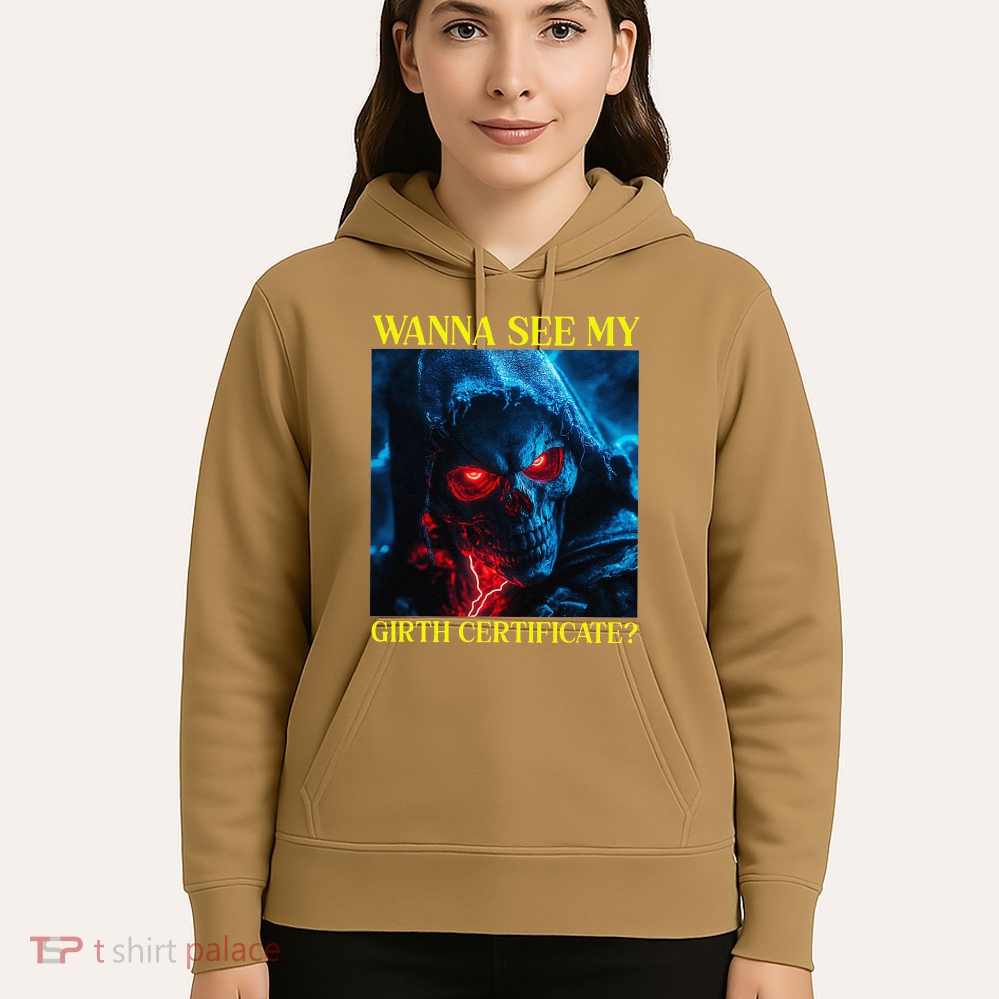 Oddly Specific Funny Girth Certificate Hoodie