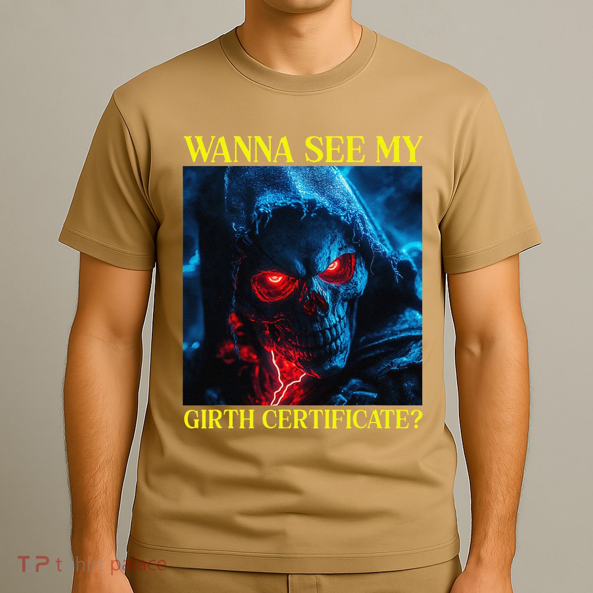 Oddly Specific Funny Girth Certificate T-Shirt