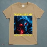 Oddly Specific Funny Girth Certificate T-Shirt thumb 5