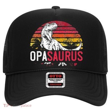 Opa Saurus Fathers Day T Rex Opasaurus Dinosaur Grandpa Hat