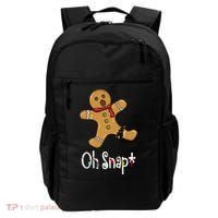 Oh Snap Funny Gingerbread Cookie Backpack thumb 0