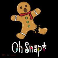 Oh Snap Funny Gingerbread Cookie Backpack thumb 2