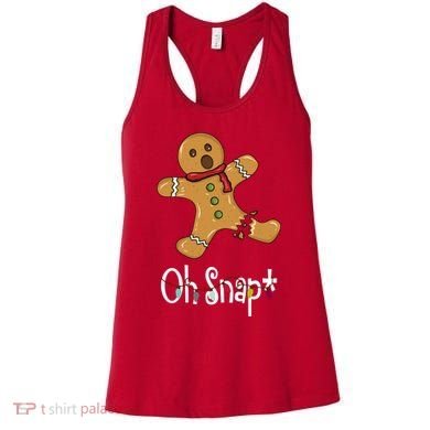 Oh Snap Funny Gingerbread Cookie Women's Tank Top