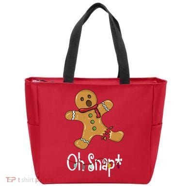 Oh Snap Funny Gingerbread Cookie Tote Bag