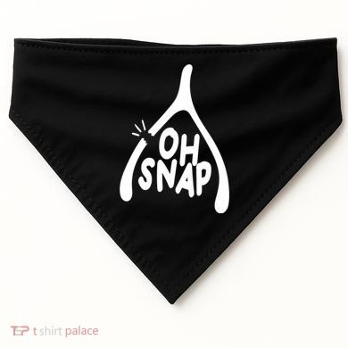 Oh Snap Funny Broken Bone USA-Made Doggie Bandana