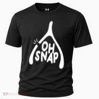 Oh Snap Funny Broken Bone Cooling Performance Crew T-Shirt thumb 0