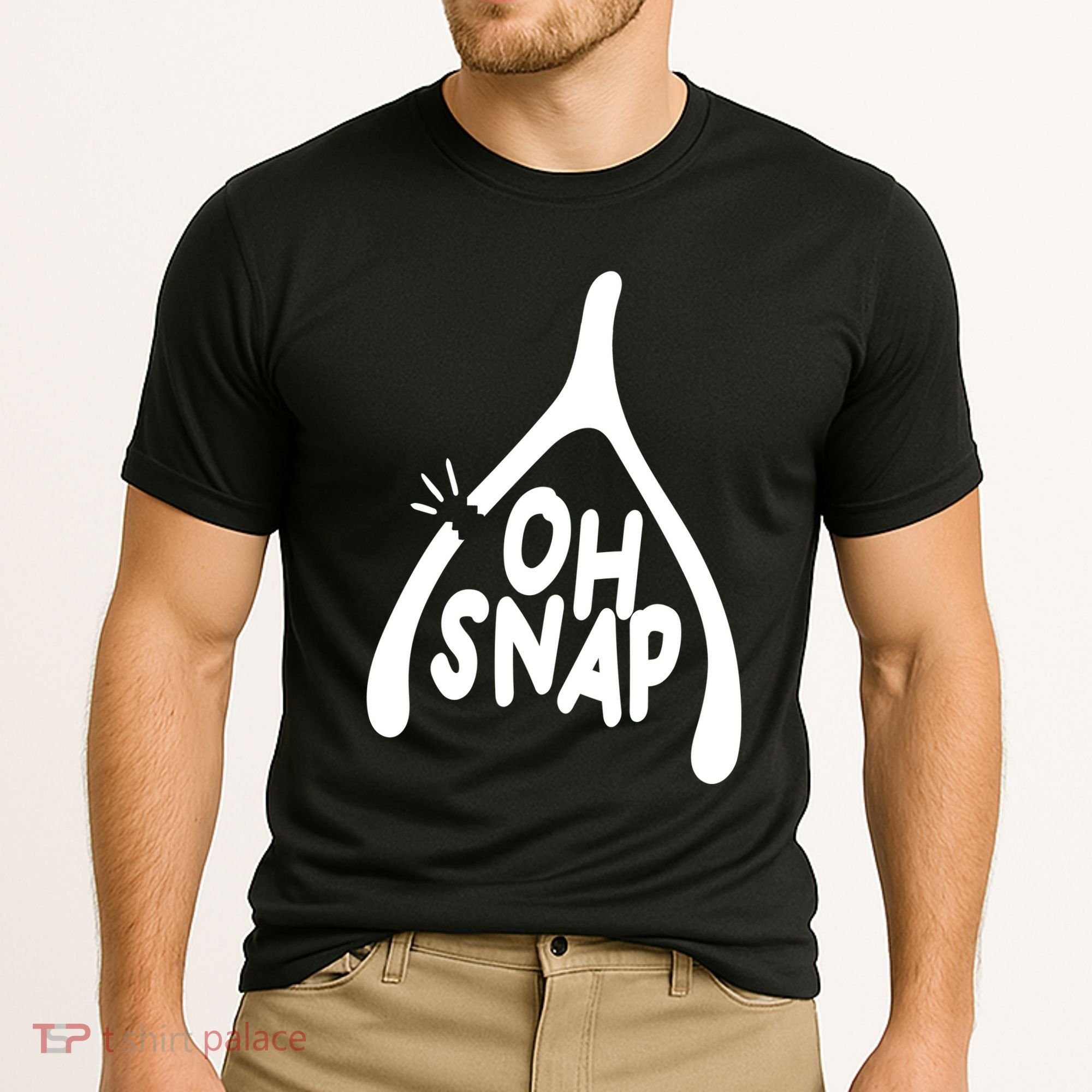 Oh Snap Funny Broken Bone Cooling Performance Crew T-Shirt