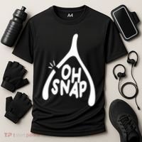 Oh Snap Funny Broken Bone Cooling Performance Crew T-Shirt thumb 3
