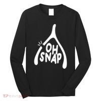 Oh Snap Funny Broken Bone Long Sleeve Shirt thumb 0