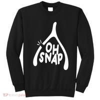 Oh Snap Funny Broken Bone Sweatshirt thumb 0