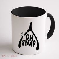 Oh Snap Funny Broken Bone Coffee Mug thumb 1