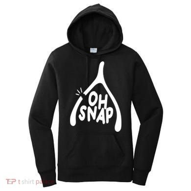 Oh Snap Funny Broken Bone Women's Hoodie