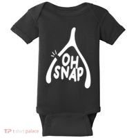 Oh Snap Funny Broken Bone Baby Bodysuit thumb 0