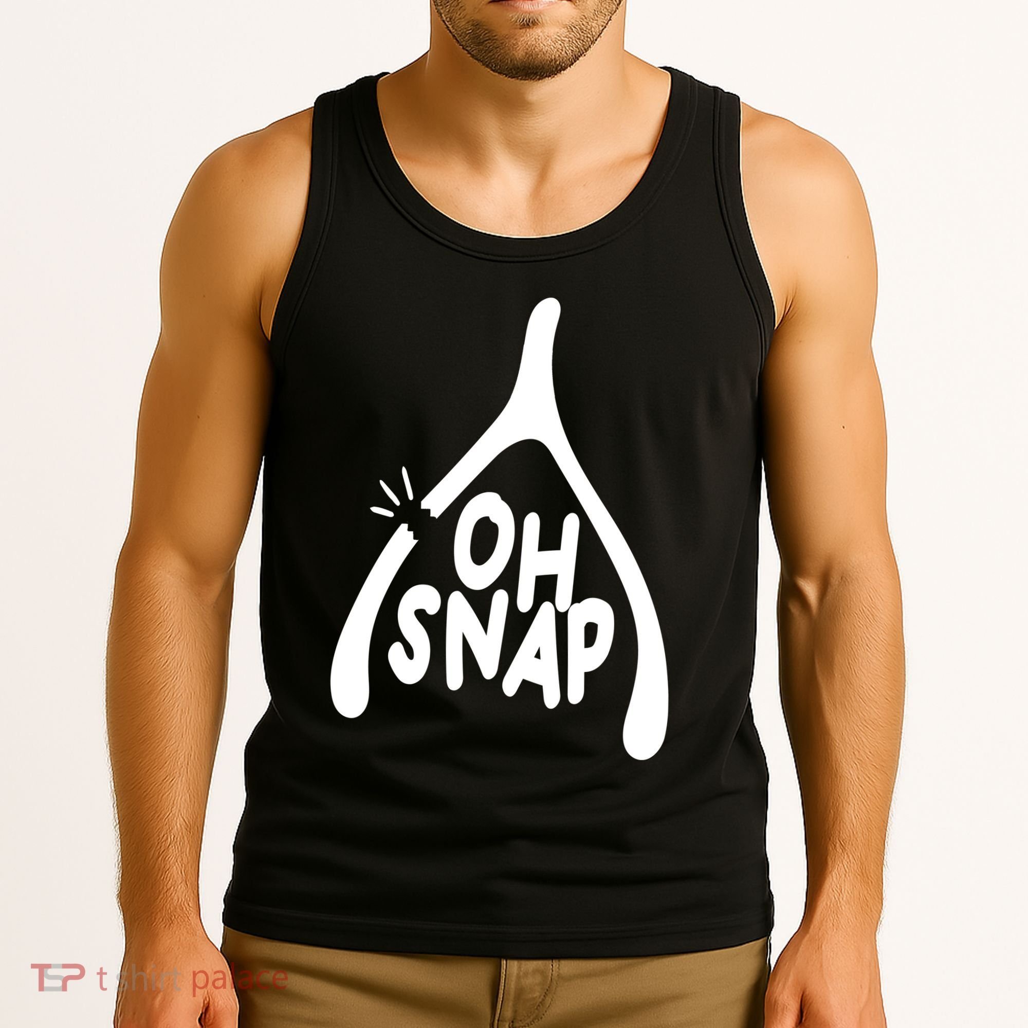 Oh Snap Funny Broken Bone Tank Top