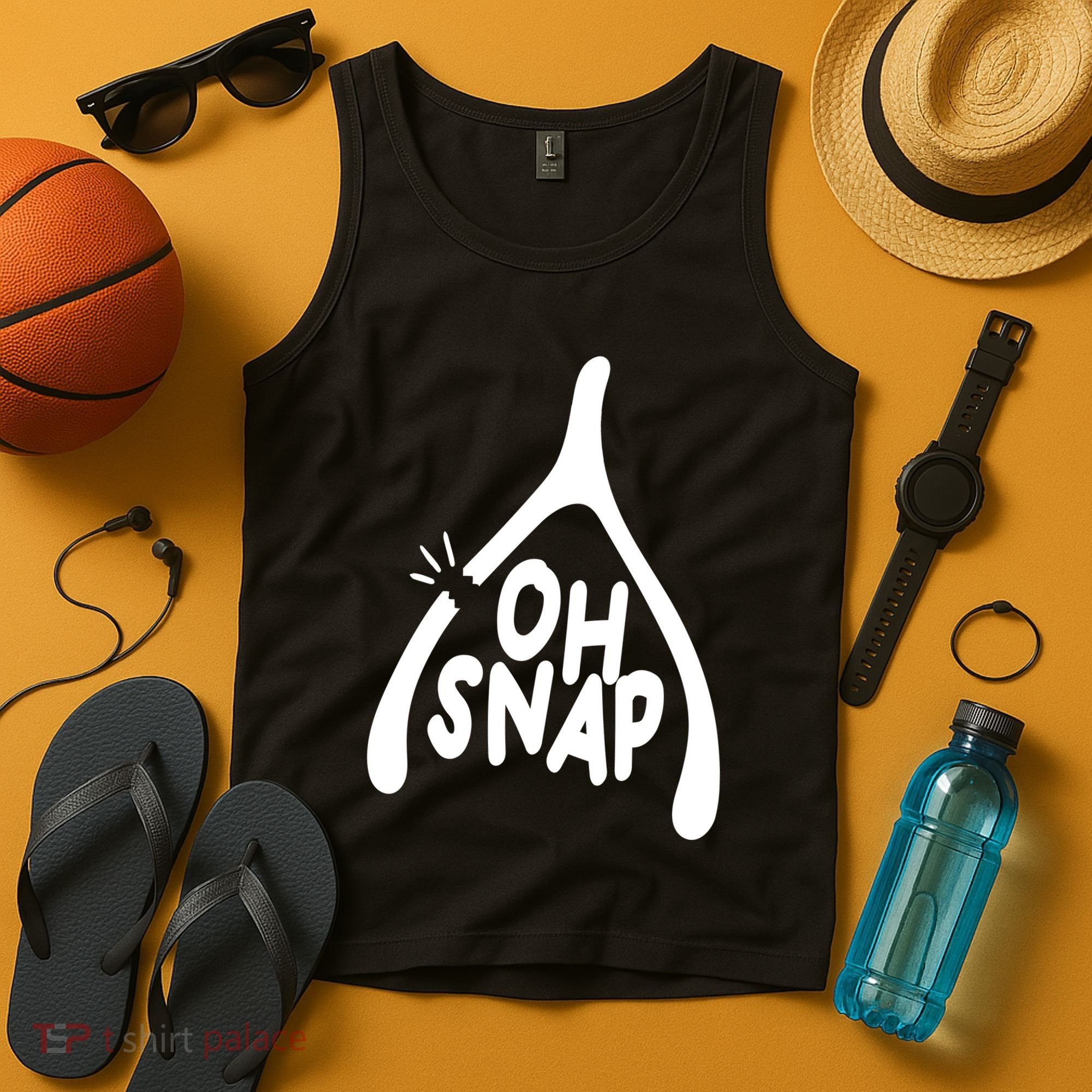 Oh Snap Funny Broken Bone Tank Top