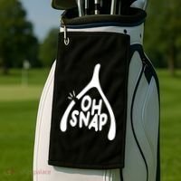 Oh Snap Funny Broken Bone Golf Towel thumb 2