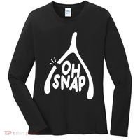 Oh Snap Funny Broken Bone Women's Long Sleeve Shirt thumb 0
