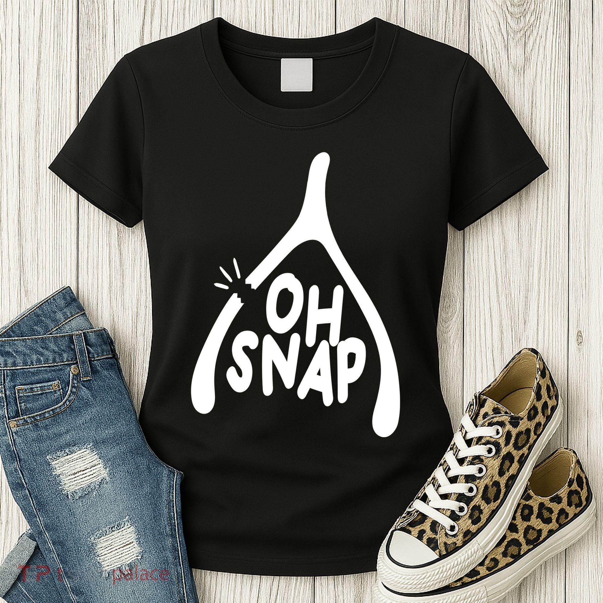 Oh Snap Funny Broken Bone Women's T-Shirt
