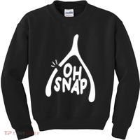 Oh Snap Funny Broken Bone Kids Sweatshirt thumb 0