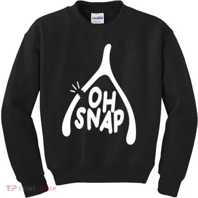 Oh Snap Funny Broken Bone Kids Sweatshirt