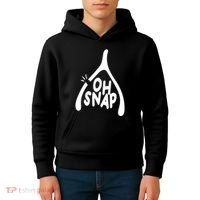 Oh Snap Funny Broken Bone Kids Hoodie thumb 4