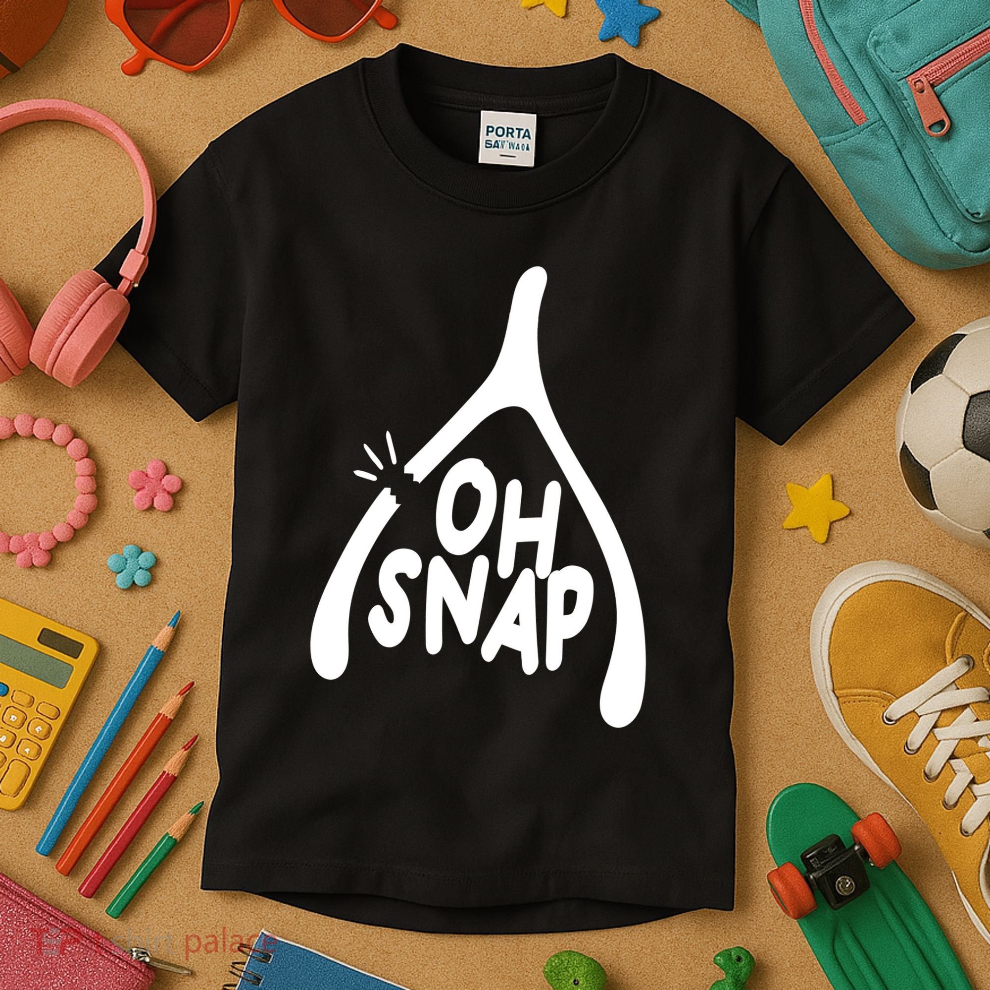 Oh Snap Funny Broken Bone Kids T-Shirt