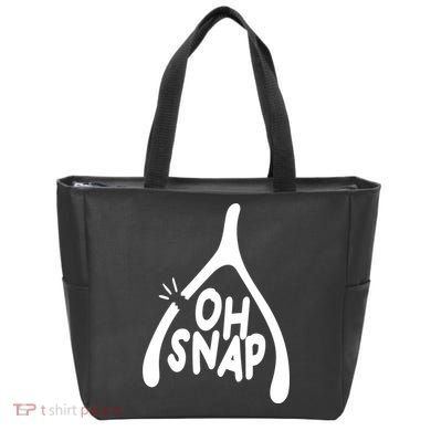 Oh Snap Funny Broken Bone Tote Bag